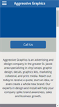 Mobile Screenshot of aggressivegraphics.com